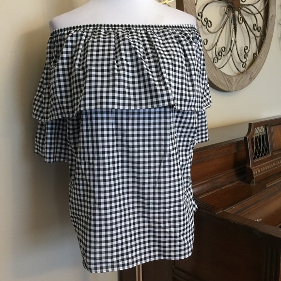 Boutique Plus Tops - NWT Boutique + 3X Off The Shoulder Blouse Top